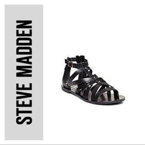 🔴 CLEARANCE Steve Madden Zeusss gladiator flat sandals SZ 8.5